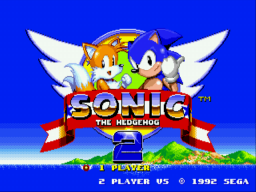 Sonic 2 XL Title Screen